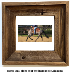 horse trail rides near me in Roanoke, Alabama